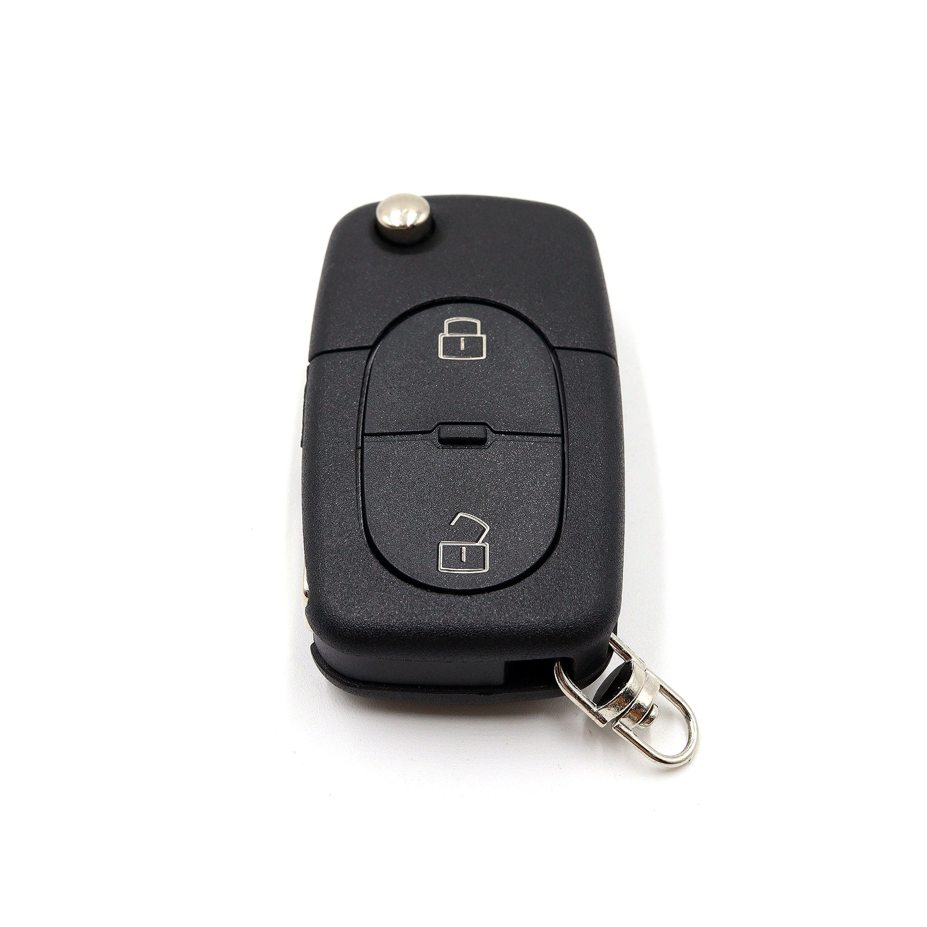 2 Button Key Shell with 2023 battery clip To Suit Volkswagen Bora, Golf, Passat | Remote Pro